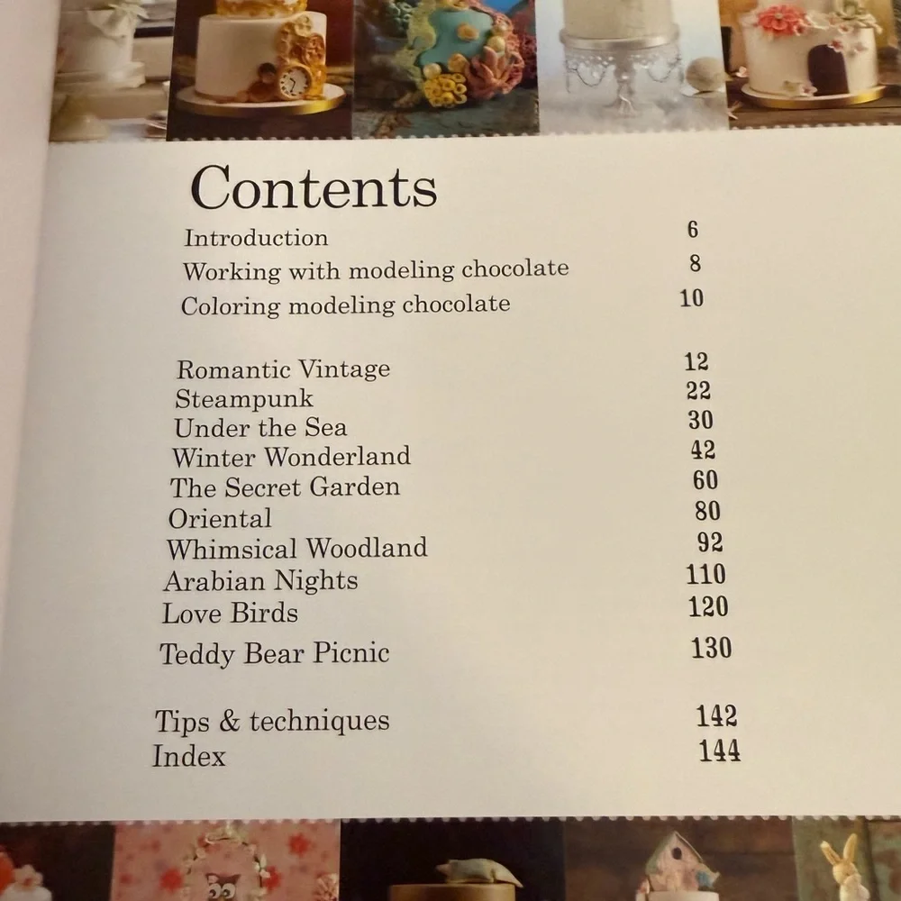 The Sugar Cube Dessert Recipe Book & Chocolate Modeling Cake Toppers Book